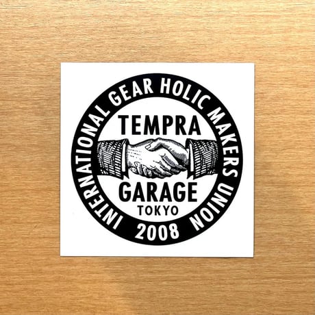 <TEMPRA GARAGE> TEMPRA LOGO ステッカー