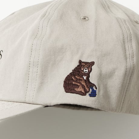 <HIKER TRASH | ハイカートラッシュ> RESPECT NEIGHBOURS CAP(BEAR)
