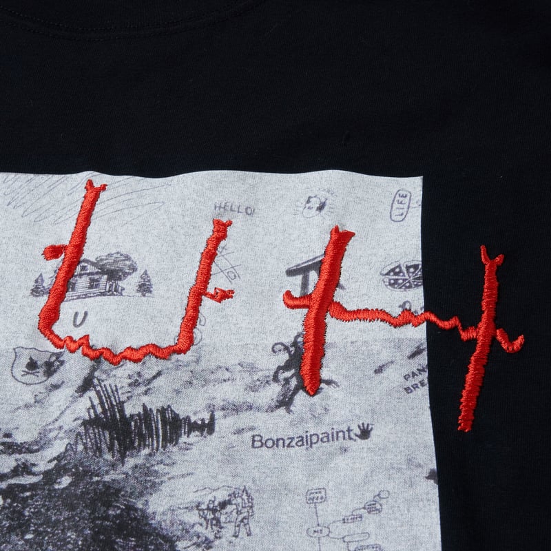ULTRAHEAVY〉KIKI&神山隆二シルク＆ジェリー鵜飼タイベック - L/S T-Sh