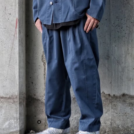 <NATAL DESIGN>RANDY WORK PANTS -AIR FORCE BLUE-
