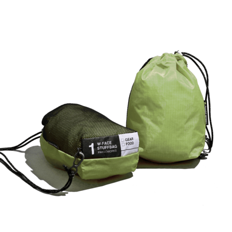 <PAAGO WORKS> W-FACE STUFFBAG 1