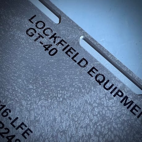 <LOCKFIELD EQUIPMENT >GT40