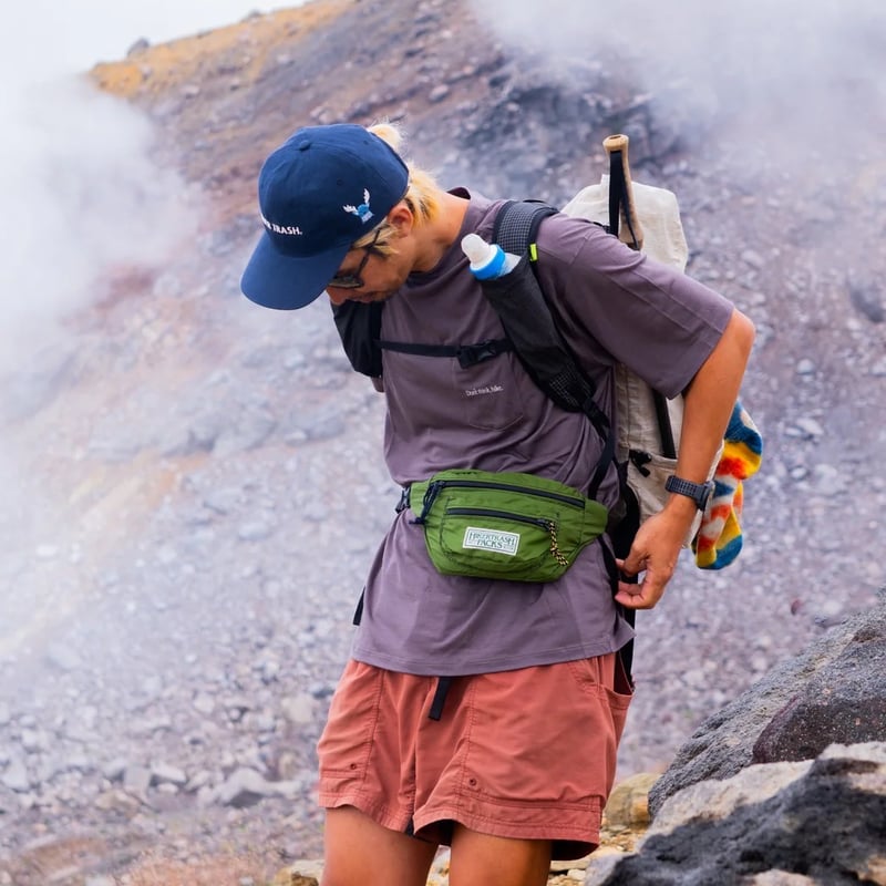 HIKER TRASH PACK TO THE FUTURE ハイカートラッシュ HIKER TRASH ハイカートラッシュ / PACK TO THE FUTURE GREEN / BLACK
