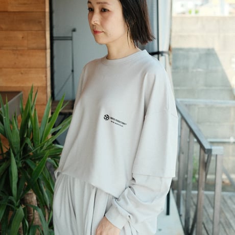 <COOTIE PRODUCTIONS×handson grip>Merino Wool Oversized Cellie L/S Tee