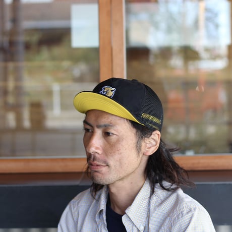 <HUNGERKNOCK ORIGINALS | ハンガーノックオリジナルス> GANVULJAN CAP YELLOW