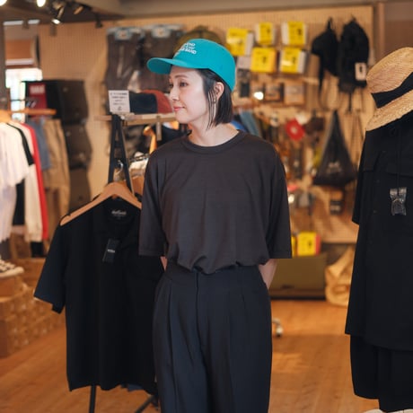 <UNWASTED>Merino wool Tshirt【Dark Brown】