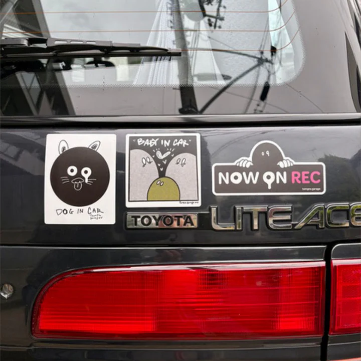 TEMPRA GARAGE> カーマグネット / ステッカー（神山 隆二 / Ryuji K