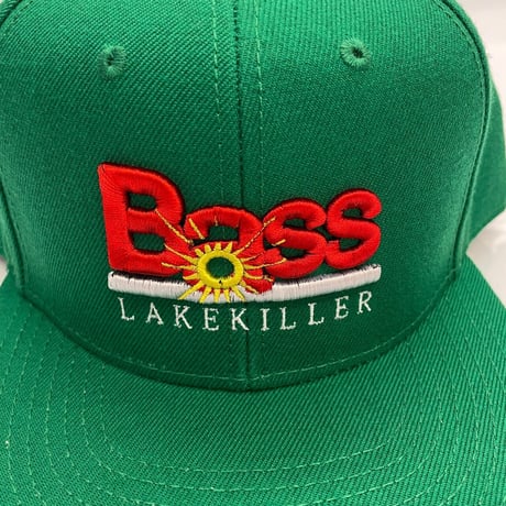 <LAKE KILLER> 6 PANEL CAP(BASS)　GREEN