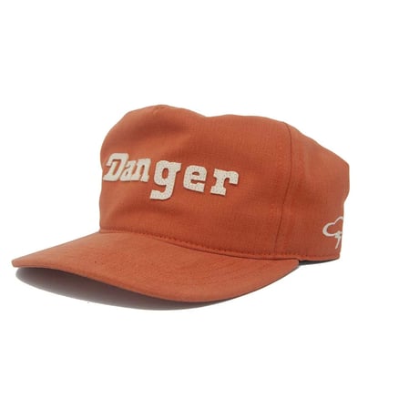 <THE AMPAL CREATIVE >DANGER Snapback Burnt Orange