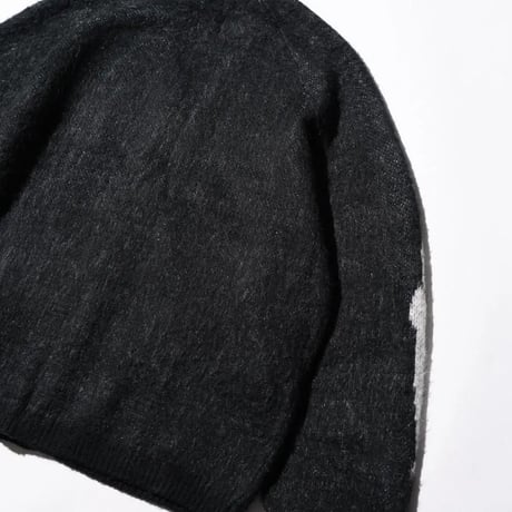 <THRIFTY LOOK>RAGLAN SLEEVE SOUVENIR CARDIGAN