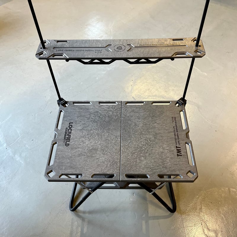 ロックフィールドイクイップメント　デッキ0 LOCKFIELD EQUIPMENT】DECK-0 GRY | TENt o TEN