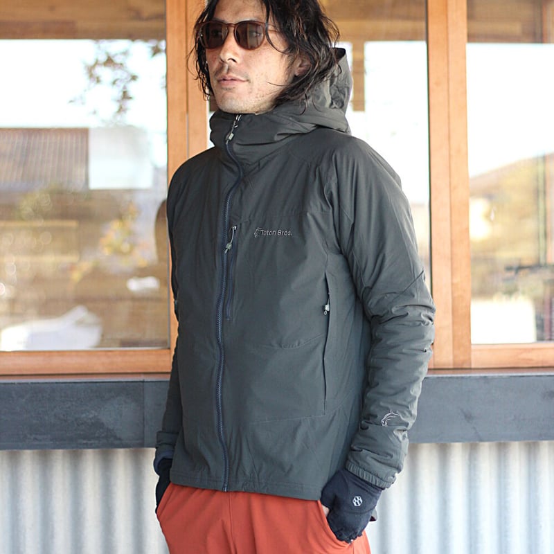 ティートンブロス Wapiti Hoody   ブラック Teton Bros.>Wapiti Zip Hoody (Men) | UNWASTED