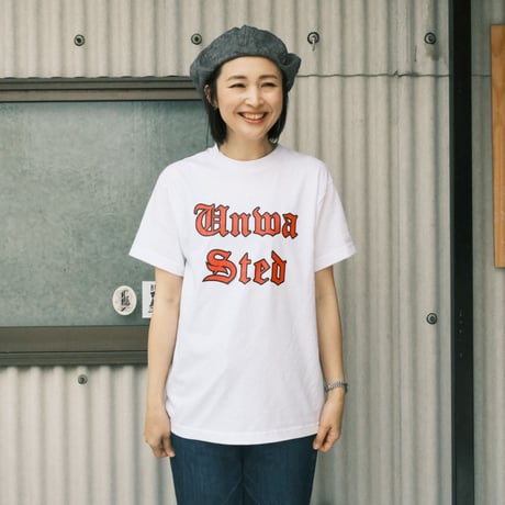 〈UNWASTED〉UnW college T【3colors】
