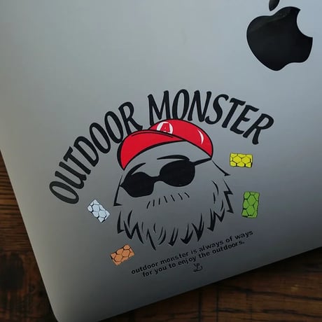 <asimocrafts> Monster ステッカー OYABUN