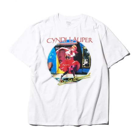 <THRIFTY LOOK >THRIFTY "CYNDI LAUPER" TEE