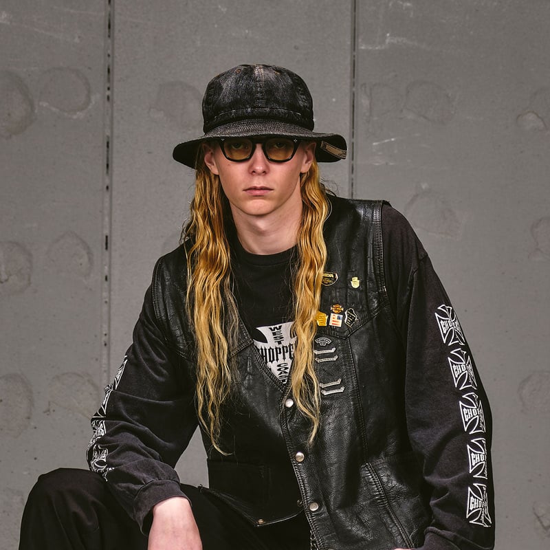 ドッグアンドコー　ハット　デニム THE H.W.DOG&CO. / Vintage Denim Fatigue Hat 