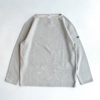 <TIEASY AUTHENTIC CLASSIC> HDCS SWEAT BOATNECK BASQUE SHIRTS　MIX GREY