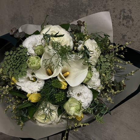 STANDARD BOUQUET @10000  白・グリーン系