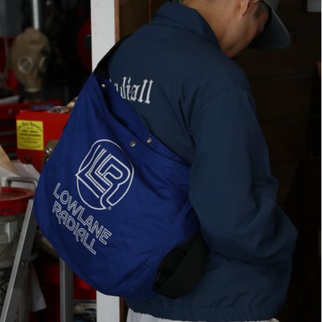 [RADIALL] MESS - NEWSPAPER BAG( Blue )