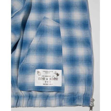 [RADIALL] EL CAMINO - ZIP UP JACKET( Blue )