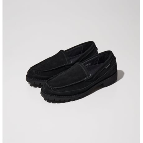 [RADIALL] HAMMOND - MOC TOE LOAFER( Black )