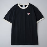 [BLUCO] RINGER TEE -Champ-( Black )