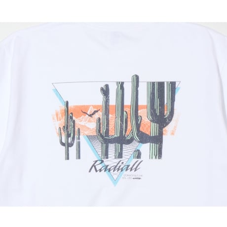 [RADIALL] TOURS - CREW NECK T-SHIRT S/S( White )