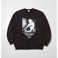 [RADIALL] E=MC2 - CREW NECK SWEATSHIRT L/S( F.black )