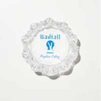 [RADIALL] KEYSTONE - GLASS ASHTRAY