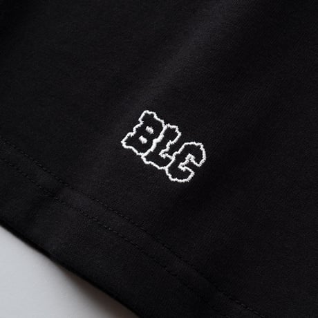 [BLUCO] プリントTシャツ-NOVEL-( Black )