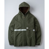 [BLUCO] HOODED REFLECTOR JACKET( Olive )