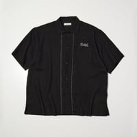 [RADIALL] FLEETLINE - REGULAR COLLARED SHIRT S/S( Black )