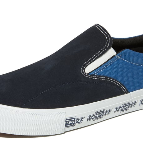 [RADIALL] POSSE - SLIP ON SNEAKER( Navy )