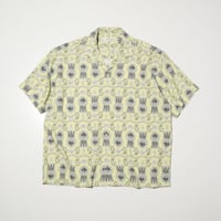 [RADIALL] COMMUNE - OPEN COLLARED SHIRT S/S( T.yellow )