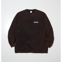 [RADIALL] GUIDANCE - CREW NECK T-SHIRT L/S( F.black )