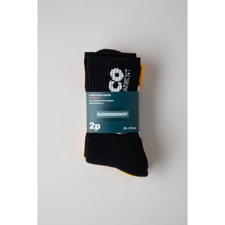 [BLUCO] 2PACK SOX -LOGO-