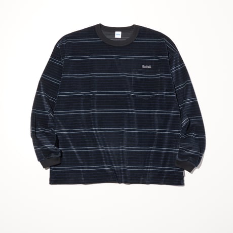 [RADIALL] HITSVILLE - CREW NECK T-SHIRT L/S( Black )