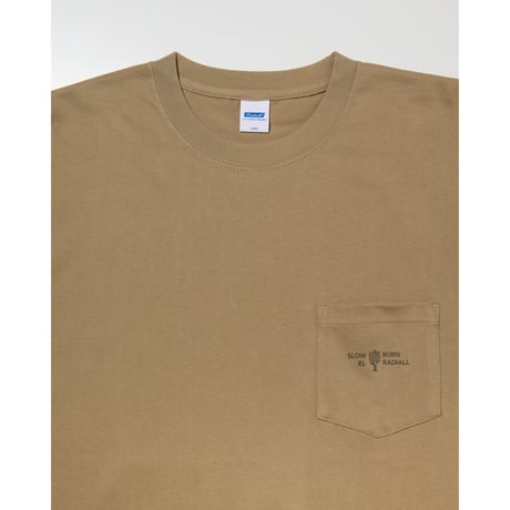[RADIALL] TOO HOT - CREW NECK T-SHIRT S/S( S.beige )