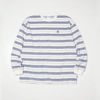 [RADIALL] SQUIRE - CREW NECK T-SHIRT L/S( S.white )