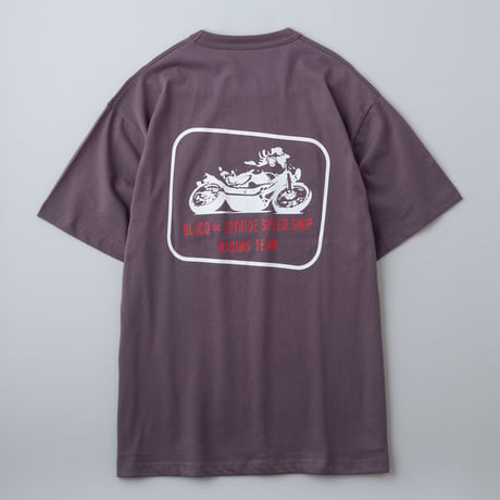 [BLUCO] JOYRIDE SPEED SHOP x BLUCOポケットTシャツ-RACING-