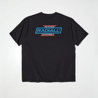 [RADIALL] ROAD SIDE - CREW NECK T-SHIRT S/S( Black )