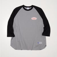 [RADIALL] OVAL - CREW NECK RAGLAN SHIRT 3Q/S( Gray )