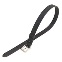 [INCEPTION](IPSDB-04)BENDS BUFFING LEATHER30mm BELT( Black )