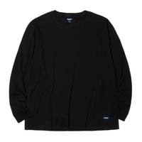 [RADIALL] MIL - THERMAL CREW NECK T-SHIRT L/S( Black )