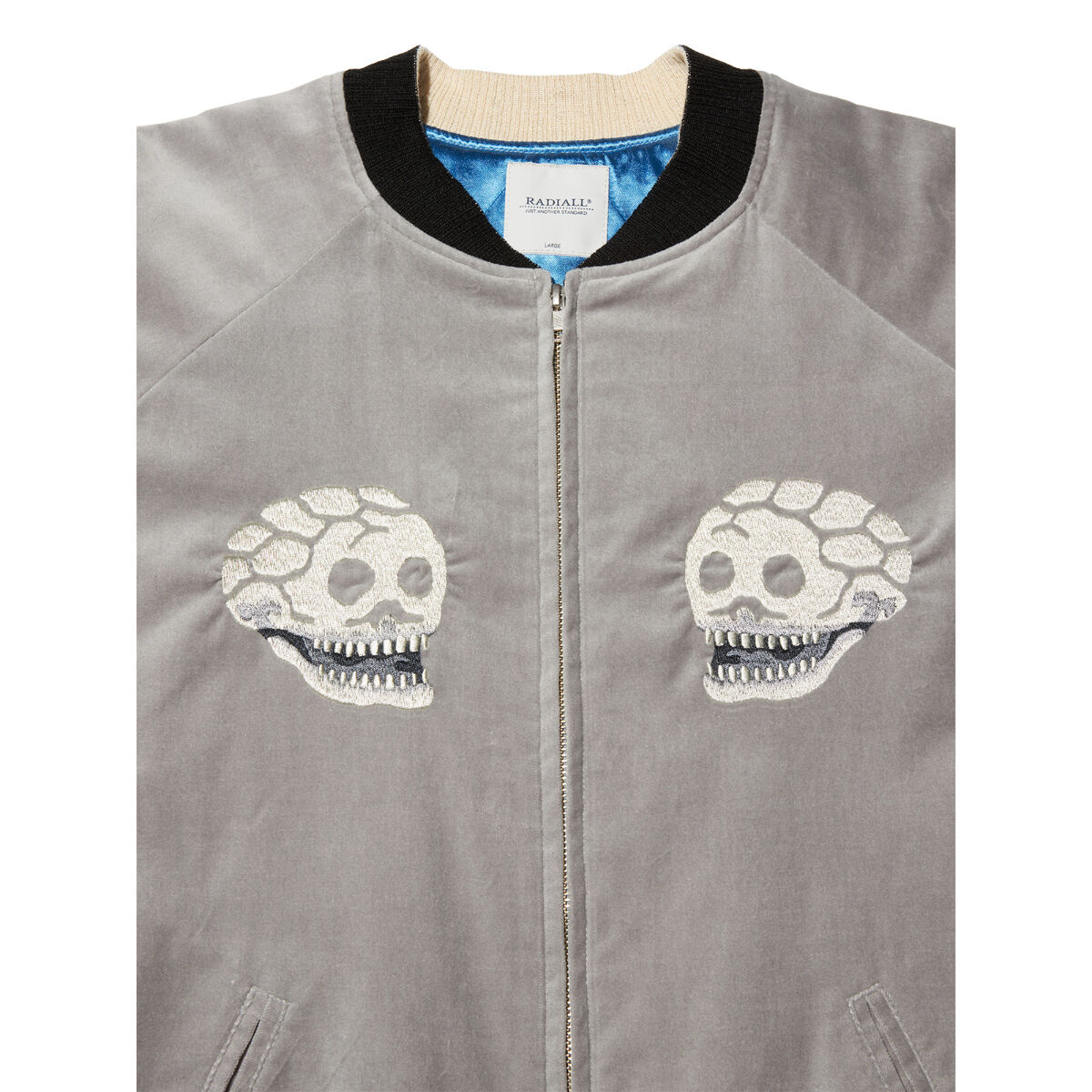 RADIALL] NOZARASI - SOUVENIR JACKET( Gray ) |