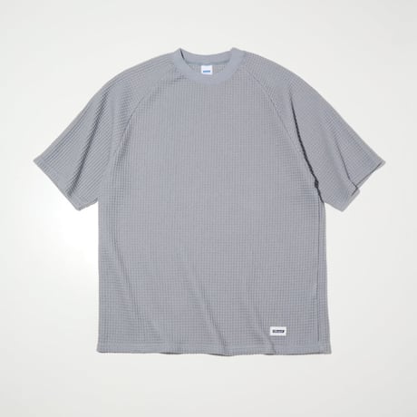 [RADIALL] BIG WAFFLE - CREW NECK T-SHIRT S/S( S.blue )