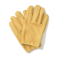 [Lamp gloves] Utility glove shorty( Camel )