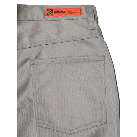 [RADIALL] CNQ FRISCO - STRAIGHT FIT PANTS( Ice gray )