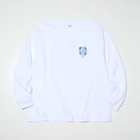 [RADIALL] ROAD CHARM - CREW NECK T-SHIRT L/S( White )