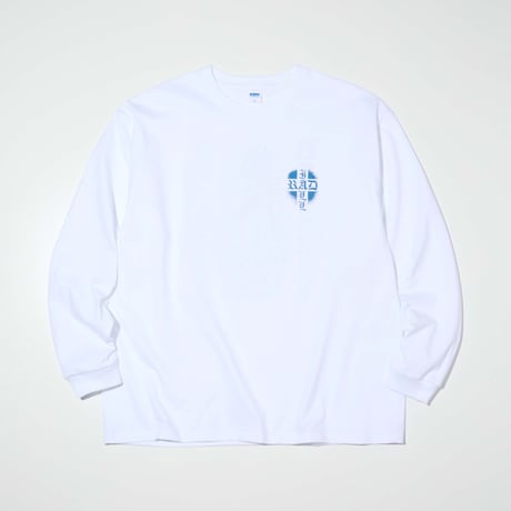 [RADIALL] ROAD CHARM - CREW NECK T-SHIRT L/S( White )